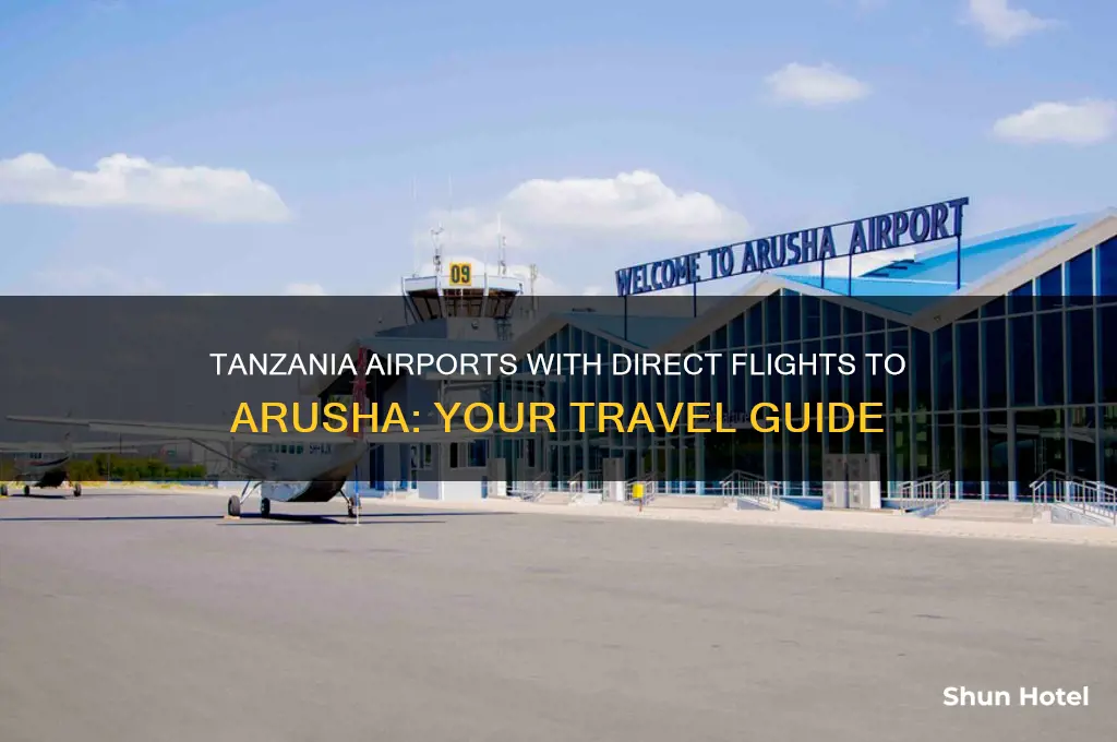 what airports in tanzania fly into arusha