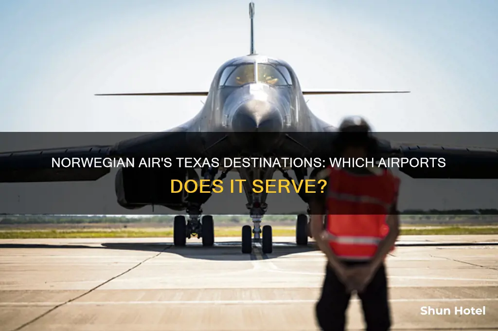 what airports in tx does norweiga air fly