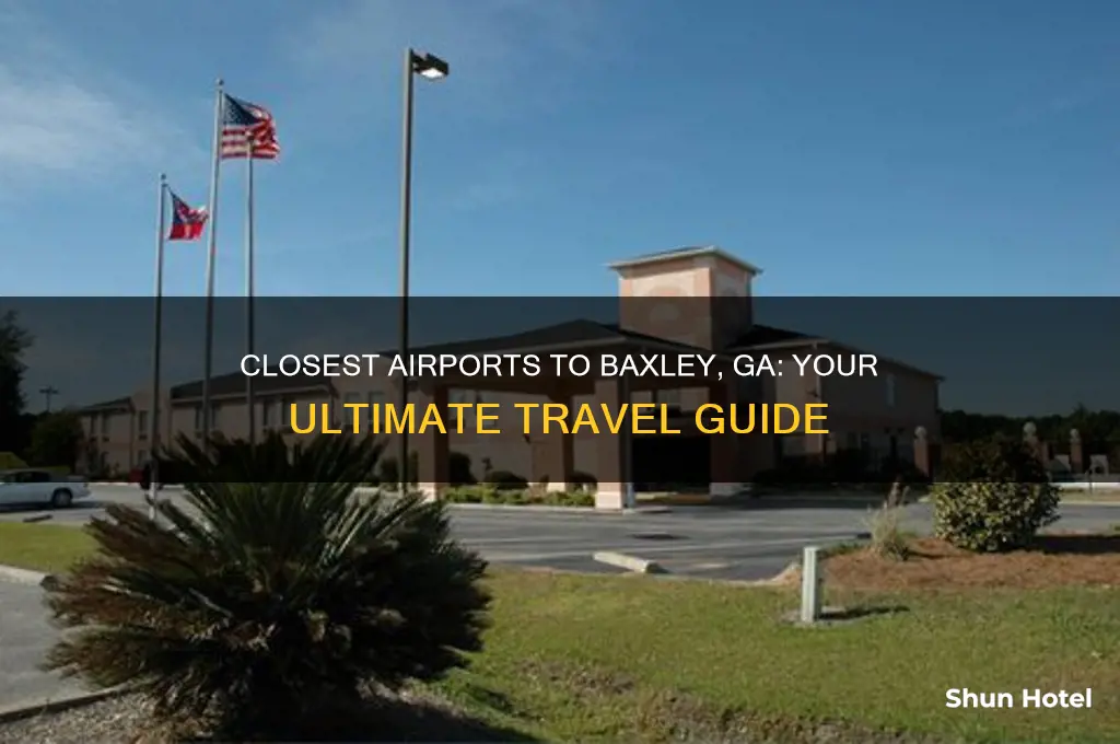 what airports would you fly to for baxley ga