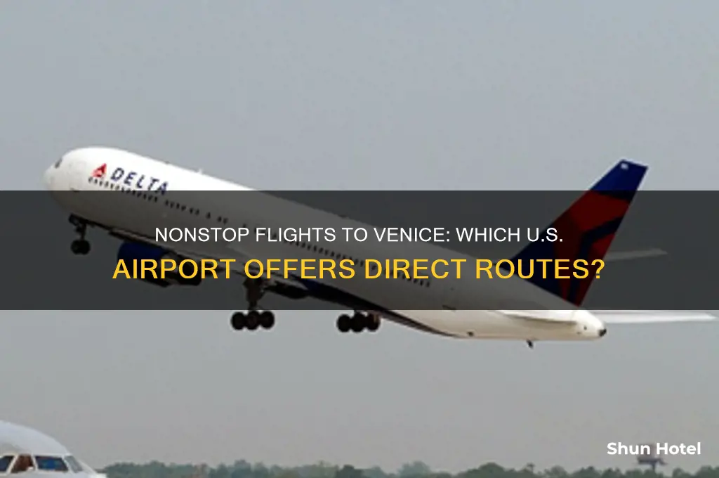 what american airport flies nonstop to venice