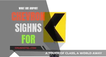 Airport Chevron Signs: Their Purpose and Importance