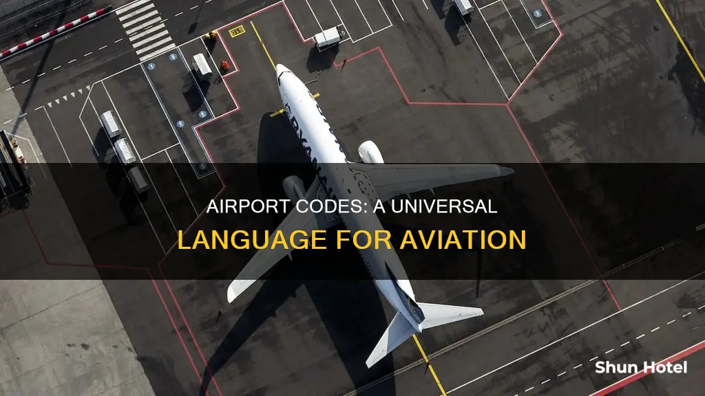 what are airport codes used for