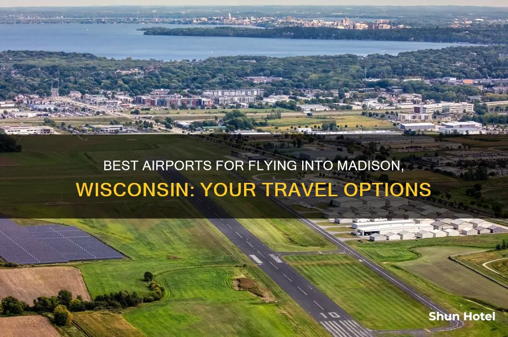 what are airport options for flying into madison wisconsin