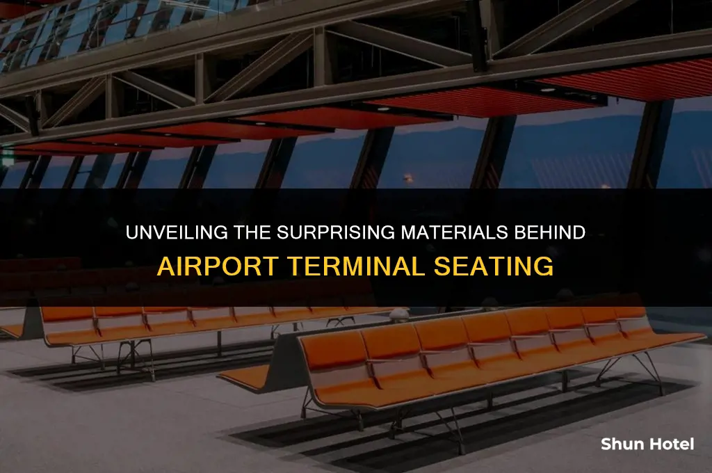 what are airport terminal seats made from