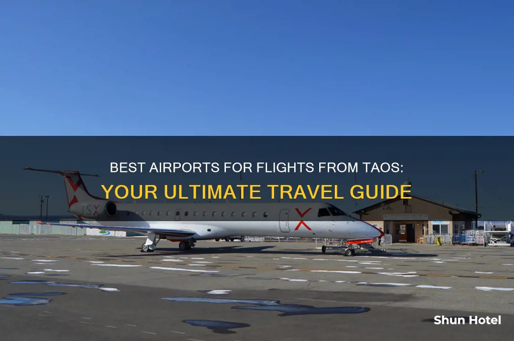 what are airports to fly out of taos
