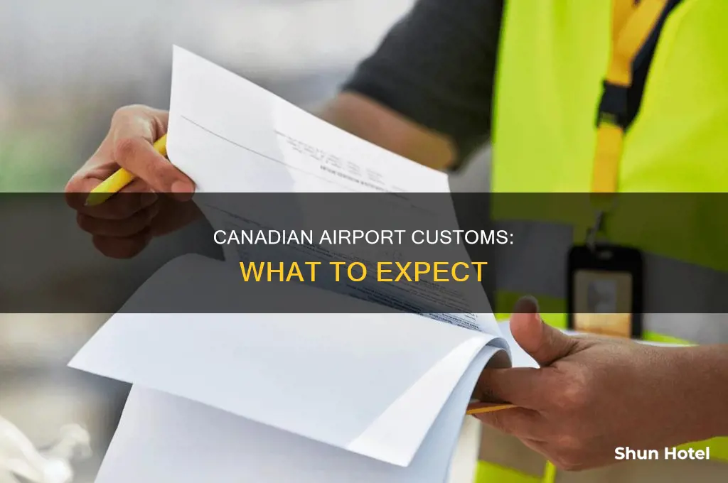 what are canada airport customs like