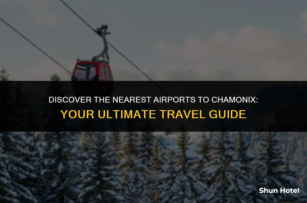 what are closest airports to chamonix