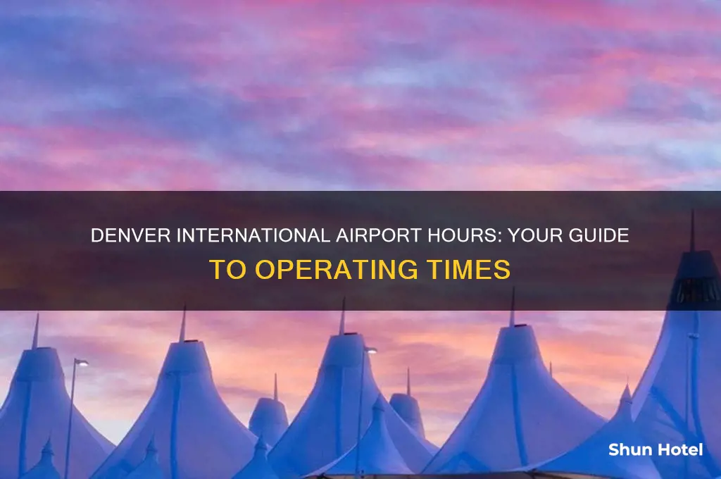 what are denver international airport hours