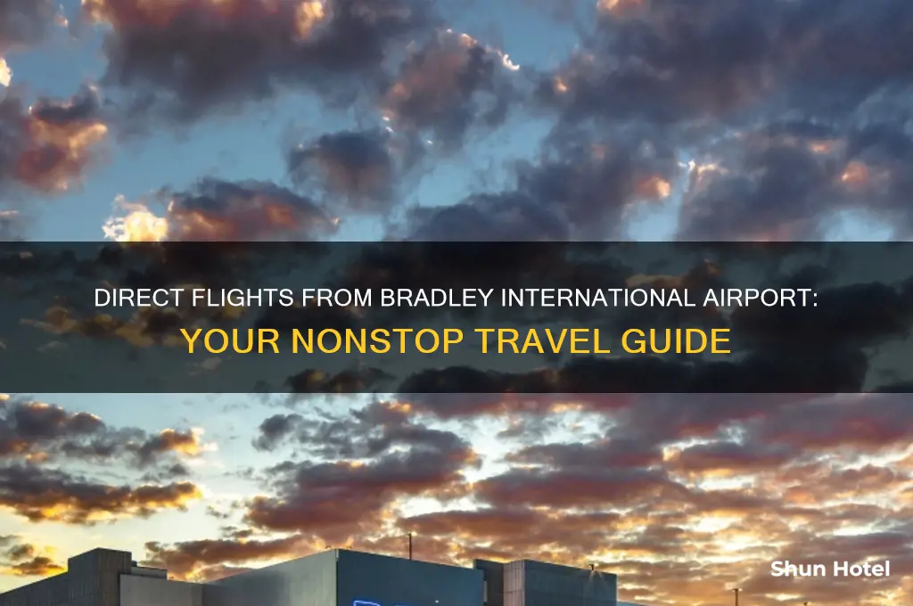 what are direct flights from bradley international airport
