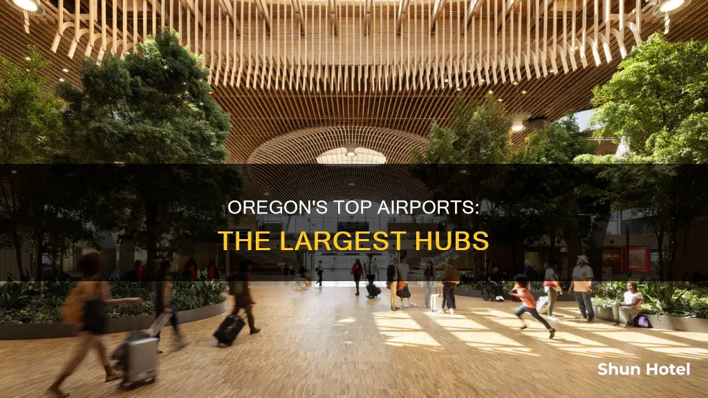 what are largest airports 8n oregon