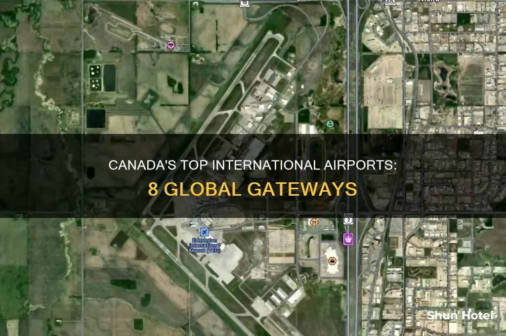 what are the 8 international airports in canada