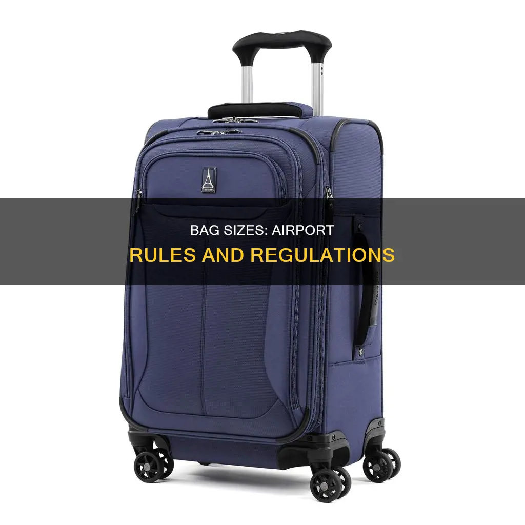 what are the airport bag sizes
