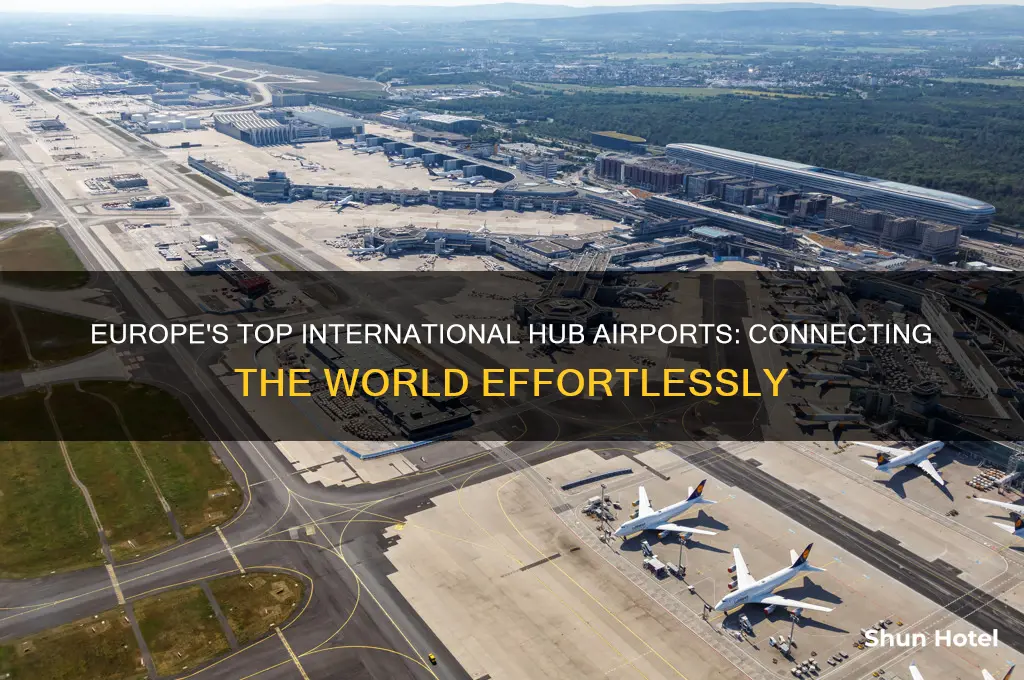 what are the biggest european international hub airports