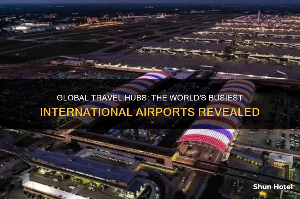 what are the busiest international airports in the world