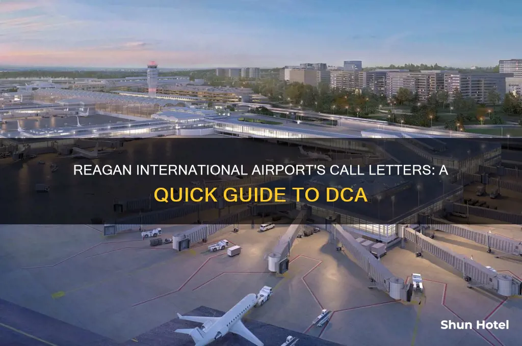 what are the call letters for reagan international airport