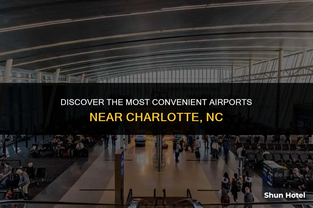 what are the closest airports to charlotte nc