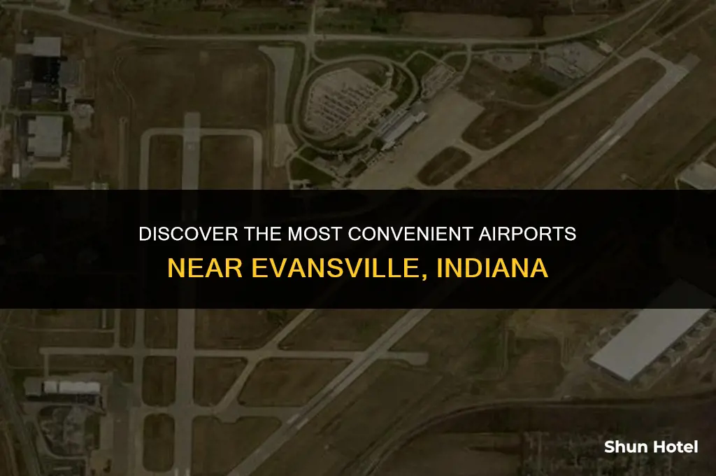 what are the closest airports to evansville indiana