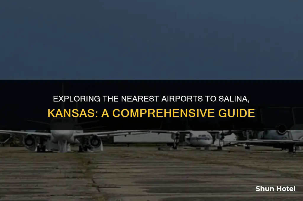 what are the closest airports to salina kansas
