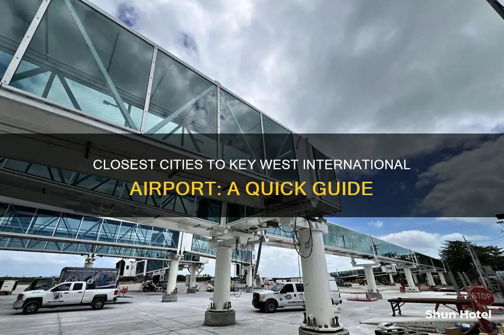what are the closest cities to key west international airport