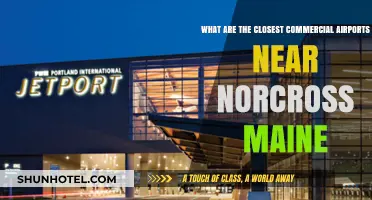 Exploring the Nearest Commercial Airports to Norcross, Maine
