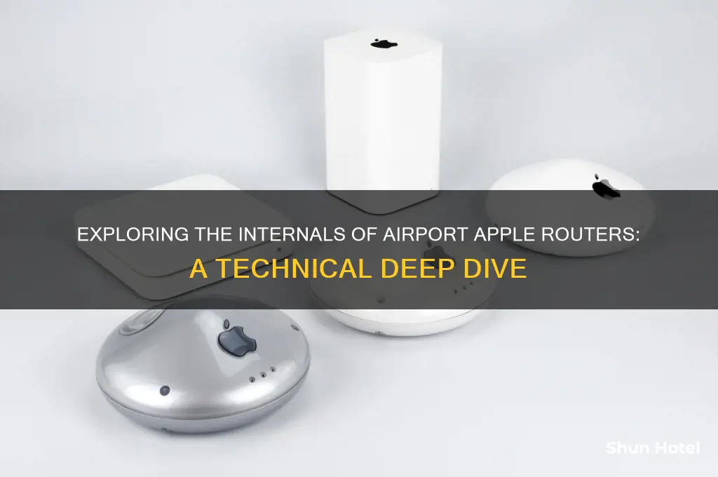 what are the internals of a airport apple router