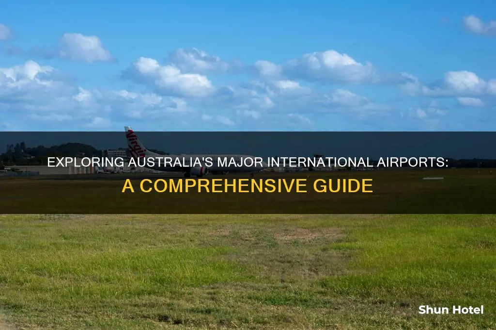what are the international airports in australia