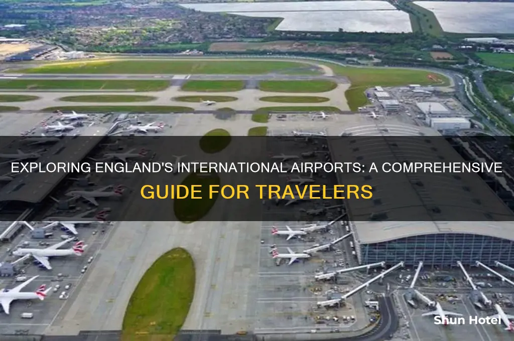 what are the international airports in england