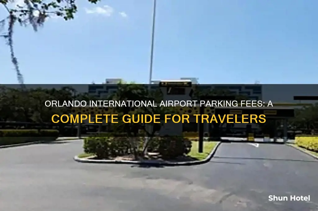 what are the parking fees at orlando international airport