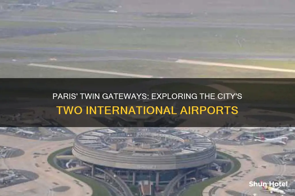 what are the two international airports that serve paris