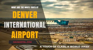 Unveiling the Mystery: White Tents at Denver International Airport Explained