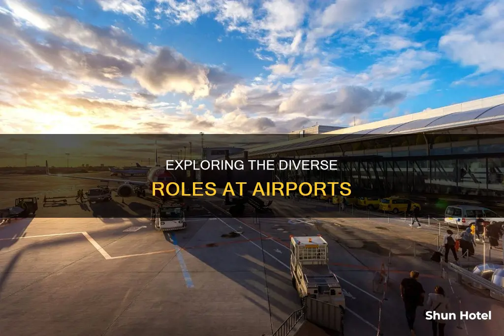 what are the work in airport