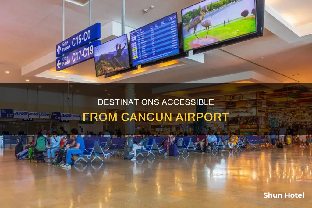 what areas use the cancun airport