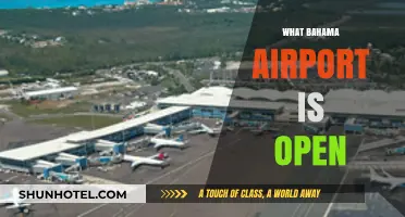 Which Bahama Airport is Open for Travelers Now?