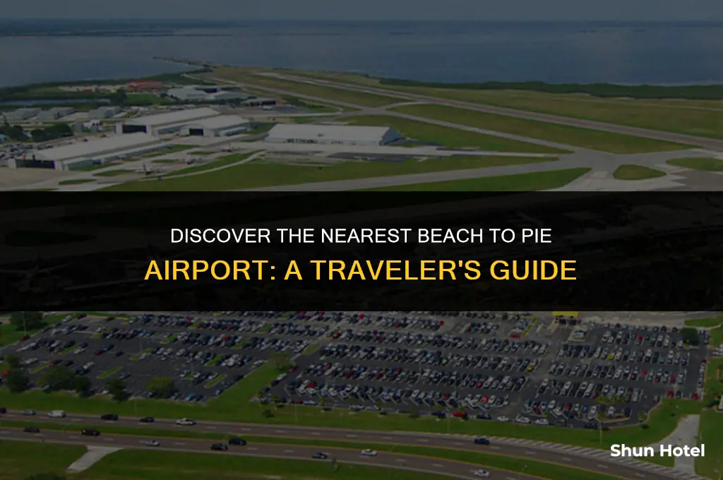 what beach is closest to pie airport