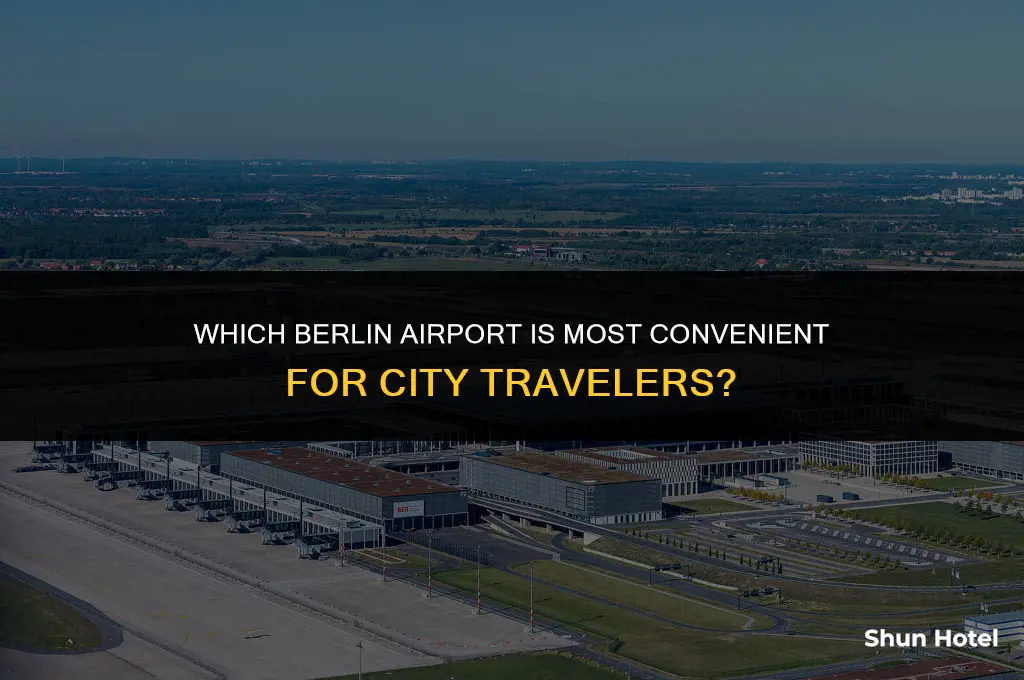 what berlin airport is closest to the city