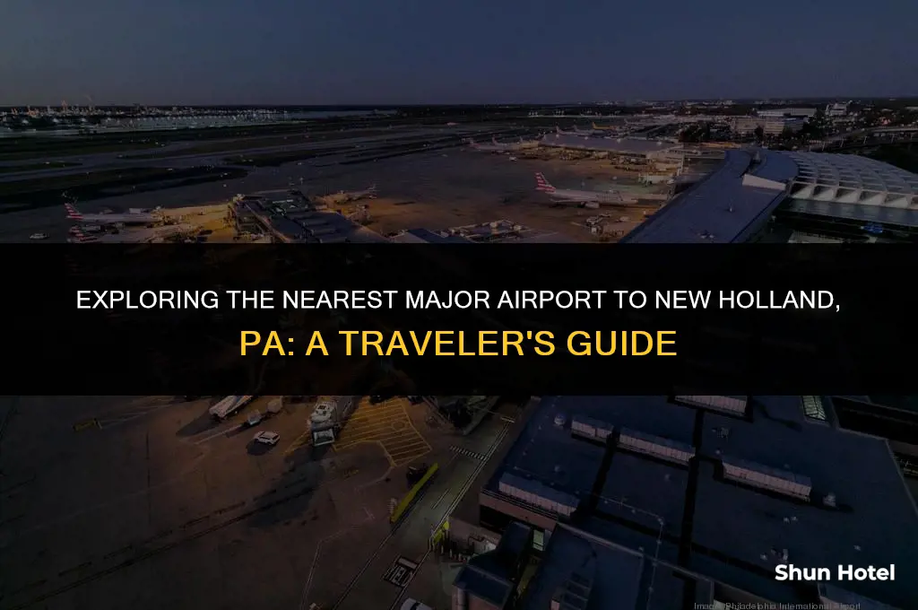 what big airport is closest to new holland pa