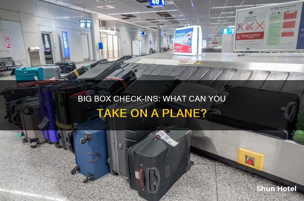 what big box can check at the airport