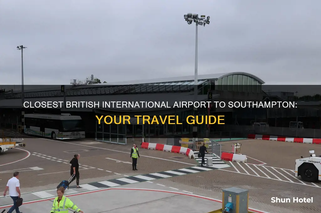 what british international airport is closest to southhampton