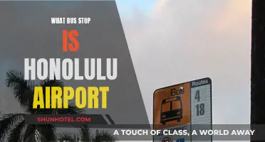 Honolulu Airport: Finding the Right Bus Stop