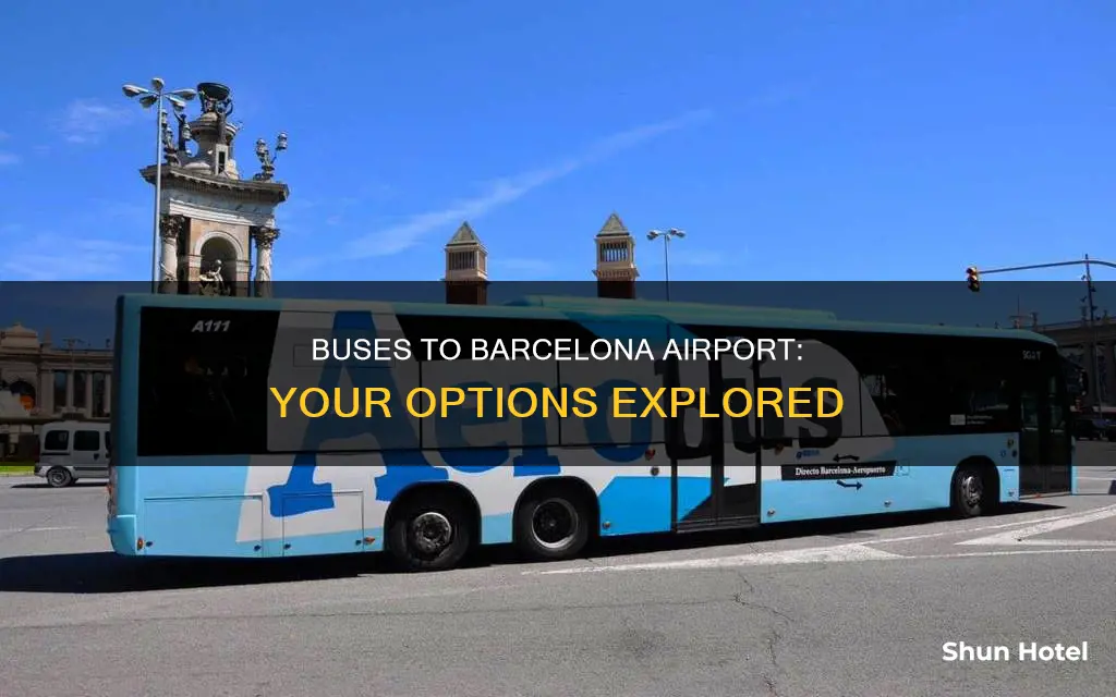 what buses got to barcelona airport