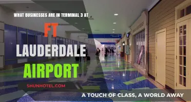 Exploring Terminal 3: A Guide to Ft Lauderdale Airport's Businesses