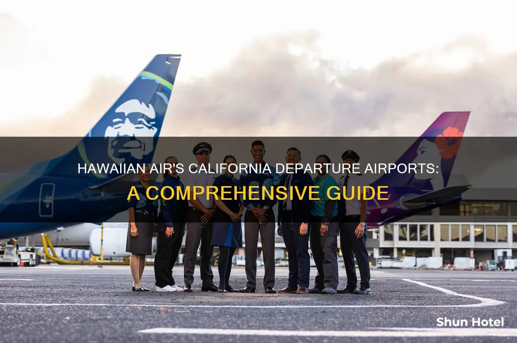 what ca airports does hawaiian air fly out of
