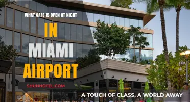 Late-Night Miami Airport Cafes: Where to Grab a Bite After Hours