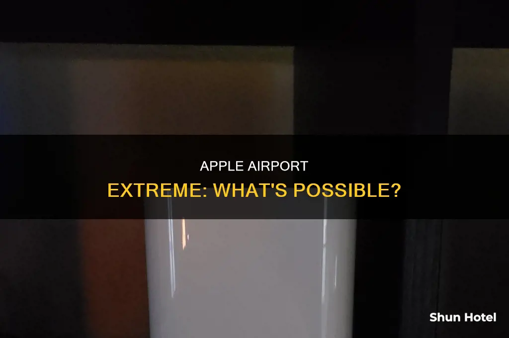 what can a apple airport extreme do