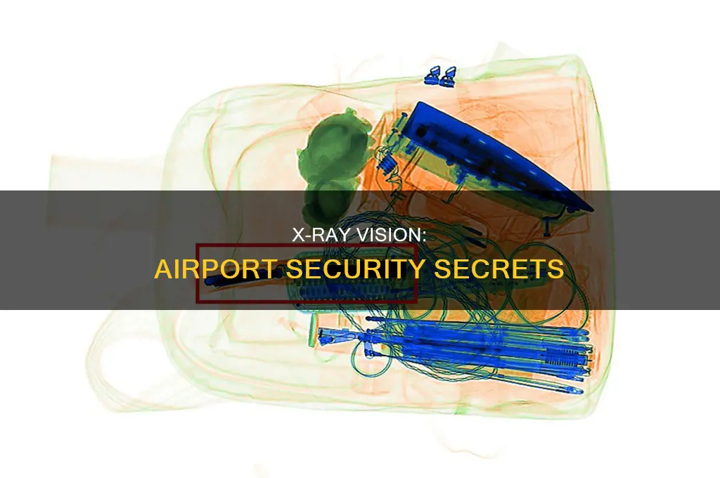 what can a n x ray machine airport see