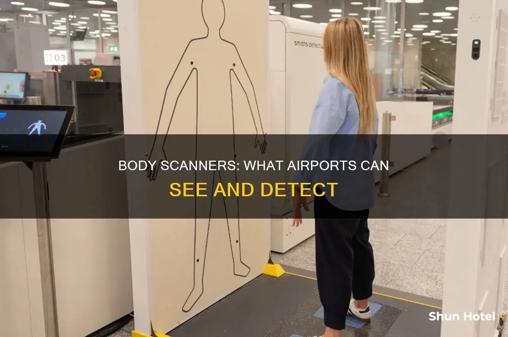 what can airport body scanners detect