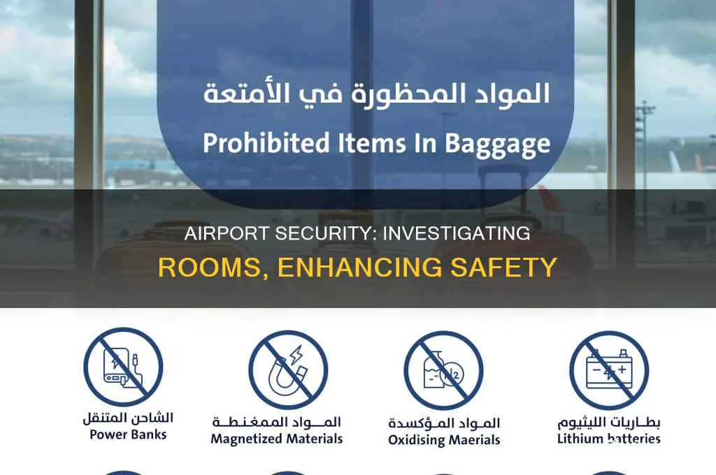 what can airport security in investigation rooms do