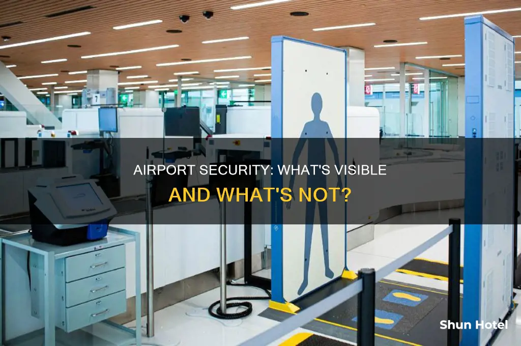 what can airport security see