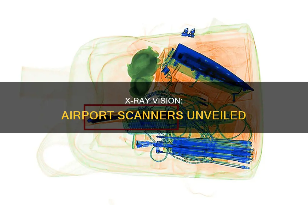 what can airport x ray scanners see