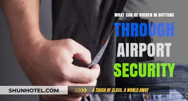 Concealed Threats: Airport Security Button Secrets